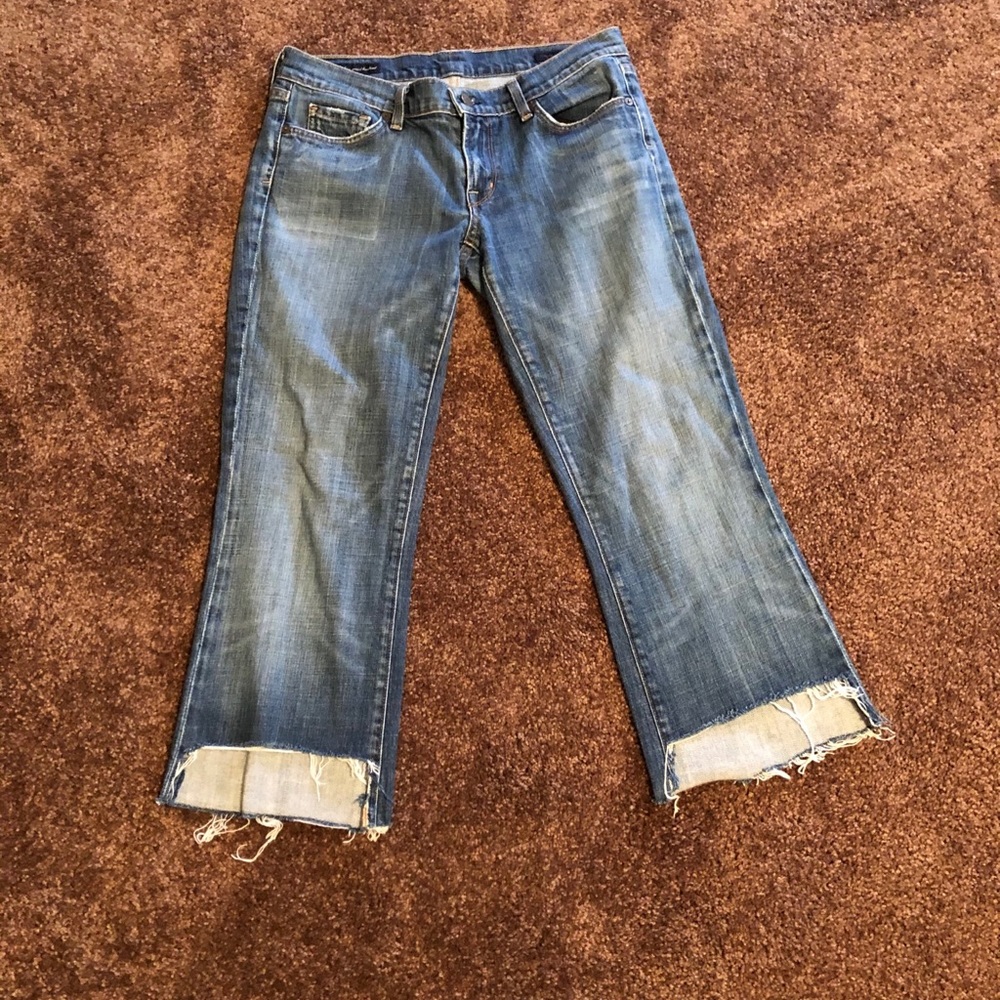 EUC citizens of Humanity Cropped Jeans Size 30
